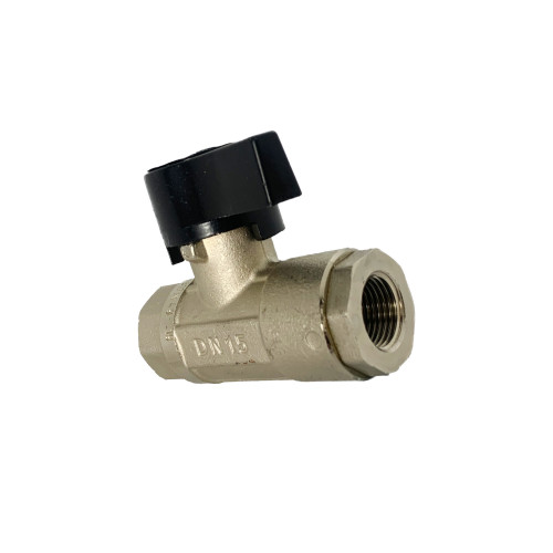 HIGH PRESSURE NICKLE PLATED 1/2"  LEVER VALVE