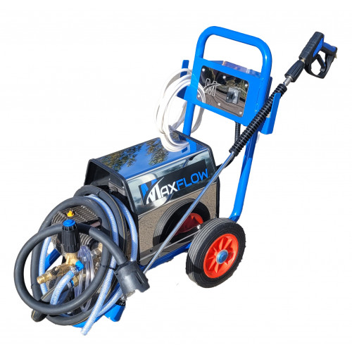 Maxflow Electric Pressure Washer – 400v 15 LPM Upright Frame (Auto Stop)